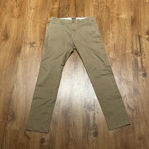 J. Crew 484 Chinos, River Brown, 28x30